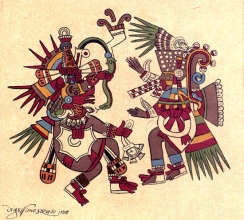 Quetzalcoatl_and_TezcatlipocaBorbonico